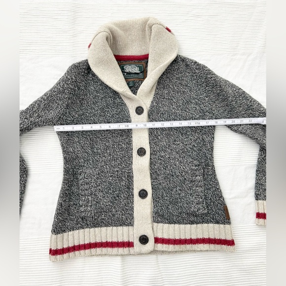 Roots Canada Cabin Shawl Cardigan Sweater - Picture 4 of 12